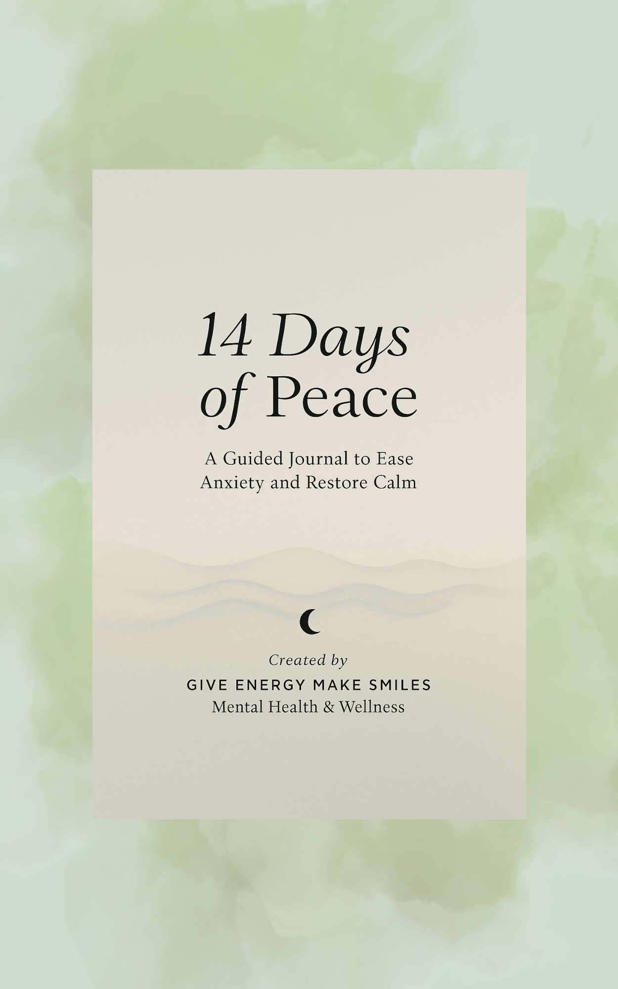 Guided journal cover